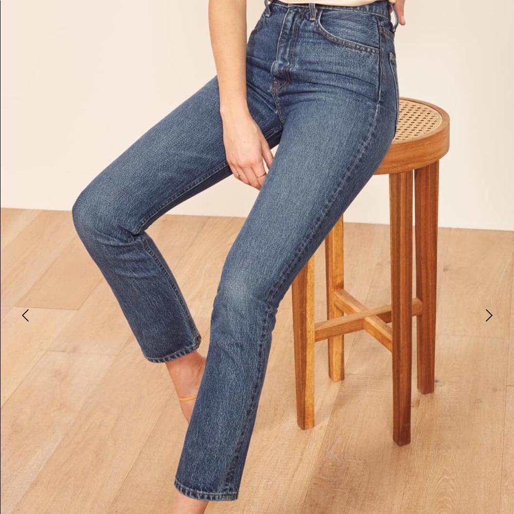 Reformation Stevie Ultra High Rise Jeans size 28